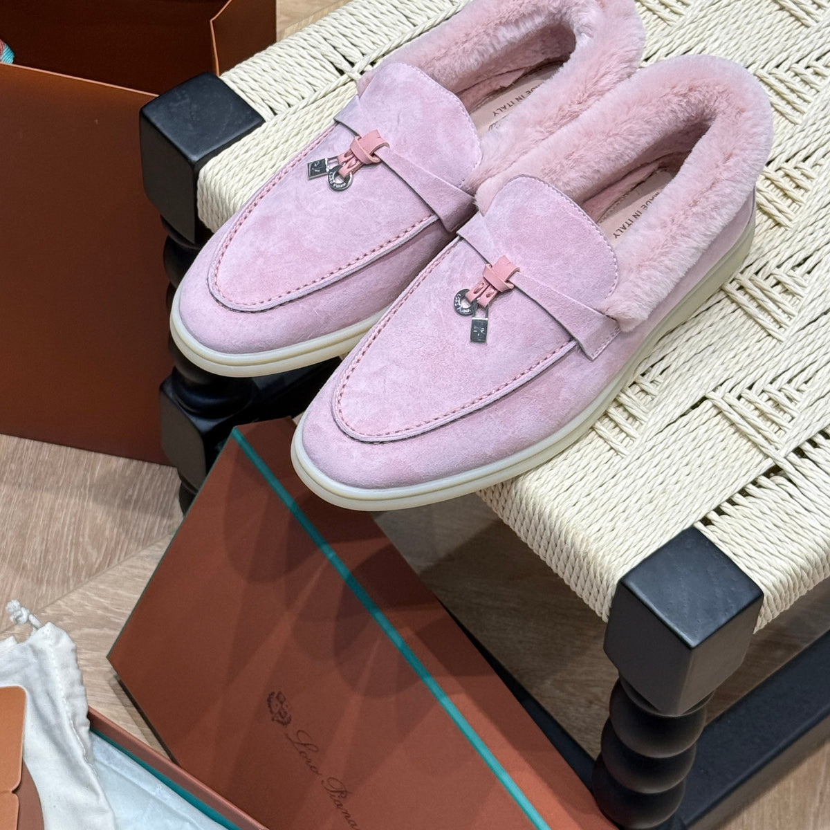 LORO P SUMMER CHARMS LOAFERS