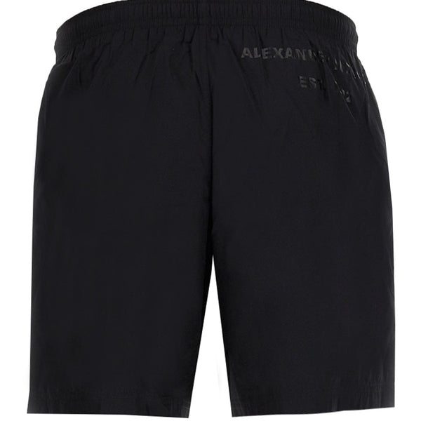 Alexander Mcqueen Men Graffiti Logo Swimsuit