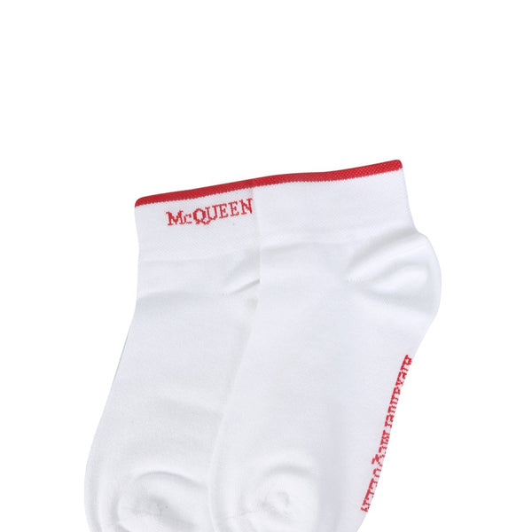 Alexander Mcqueen Women Sock With Logo
