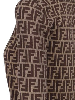 Fendi Women Ff' Logo Sweater