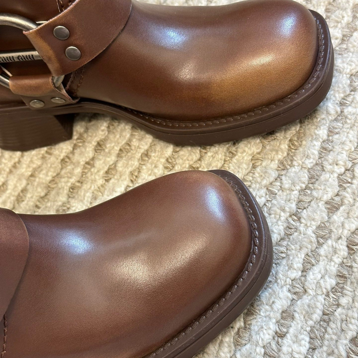 MIU M BOOTS