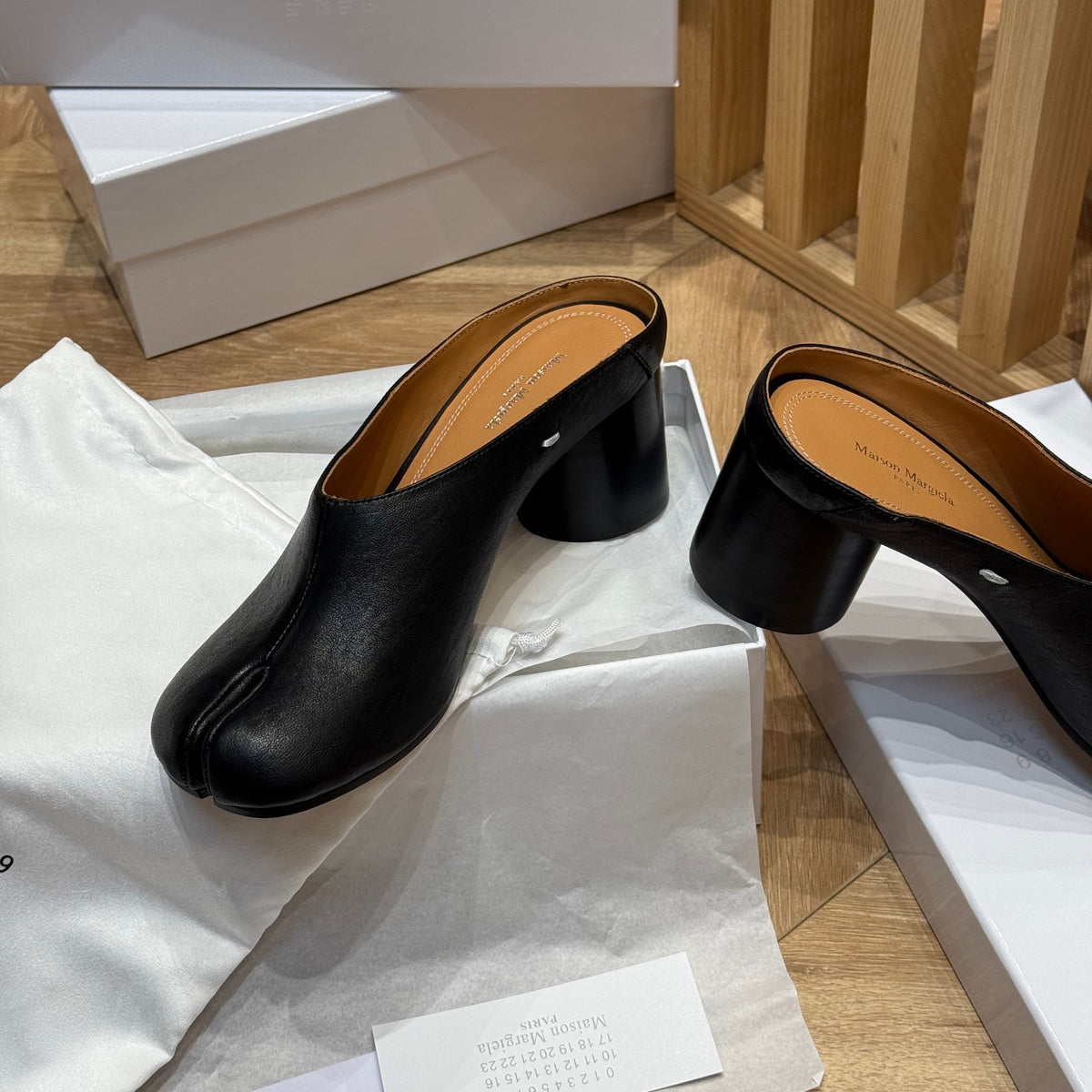 MAISON M TABI HEELS