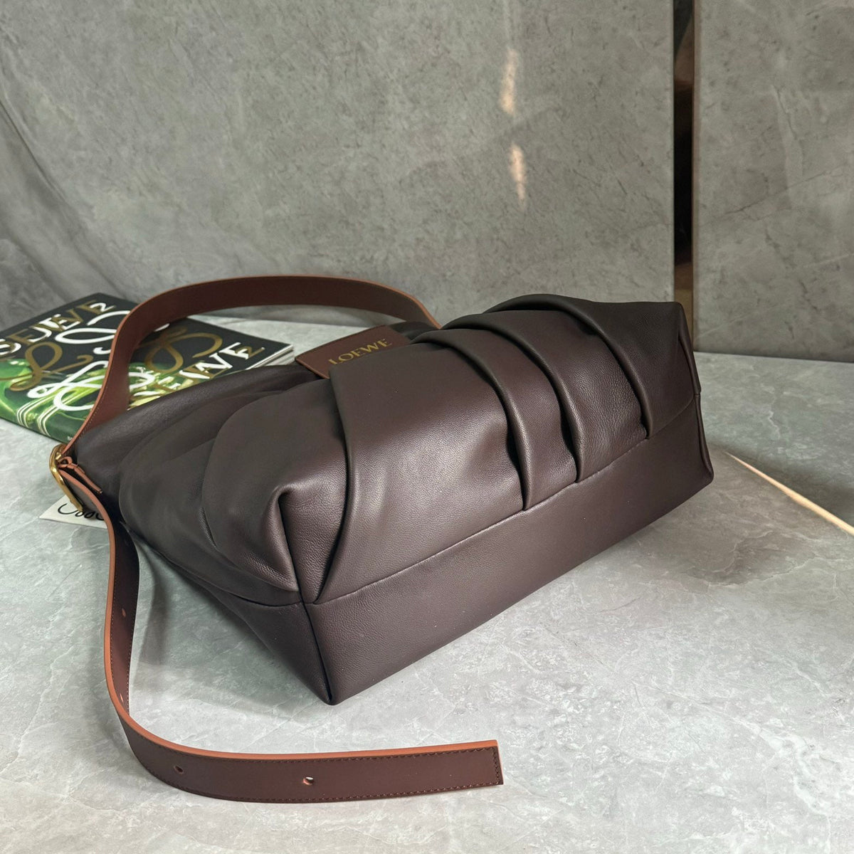 LOEW DRAPED TOTE BAG