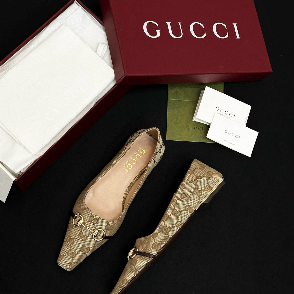 GG BALLET FLATS