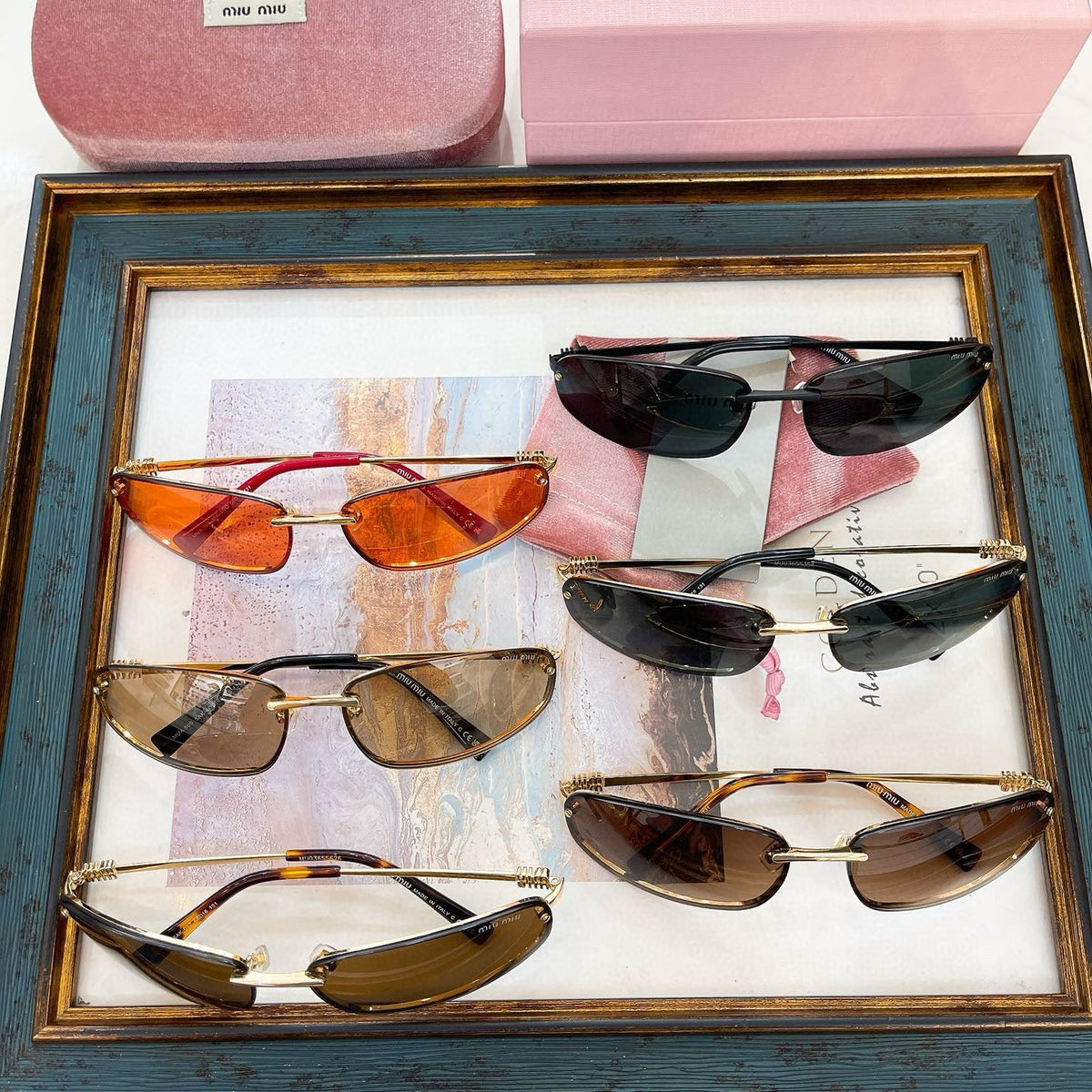 MIU M SUNGLASSES
