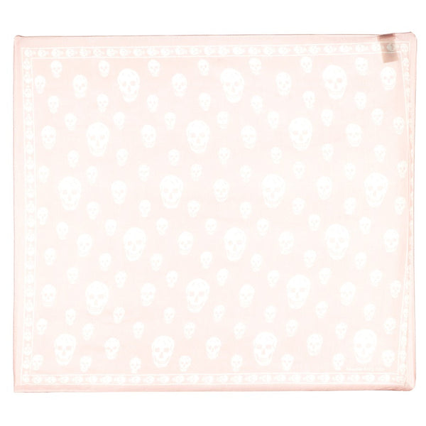 Alexander Mcqueen Men Classic Skull Scarf