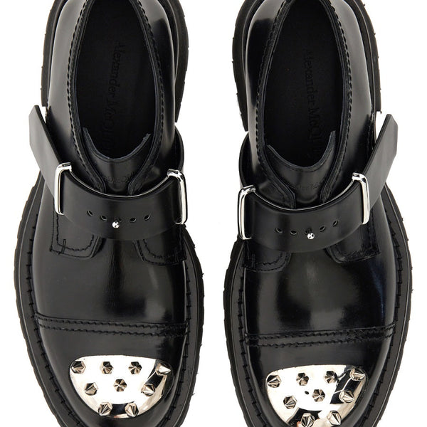 Alexander Mcqueen Men Studded Derby Loafer
