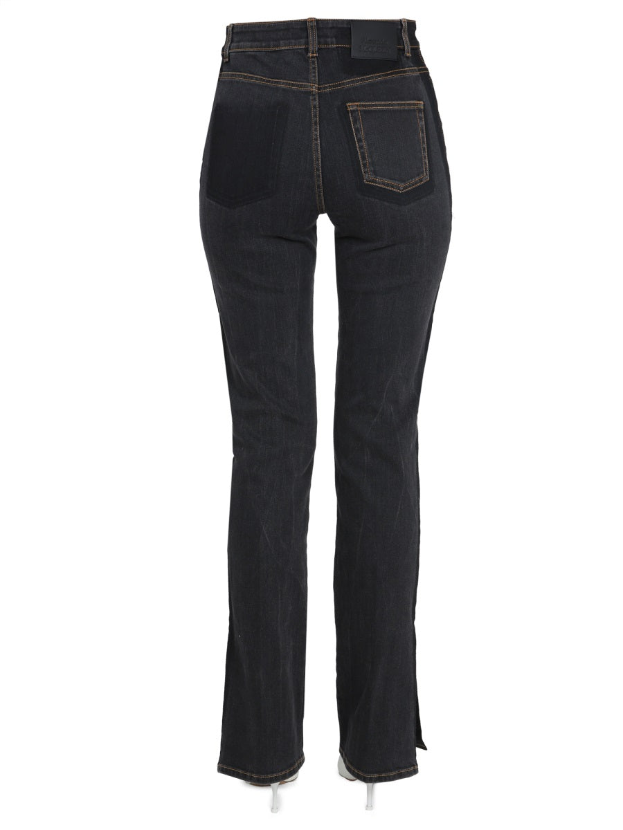 Alexander Mcqueen Women Jeans Wide Leg
