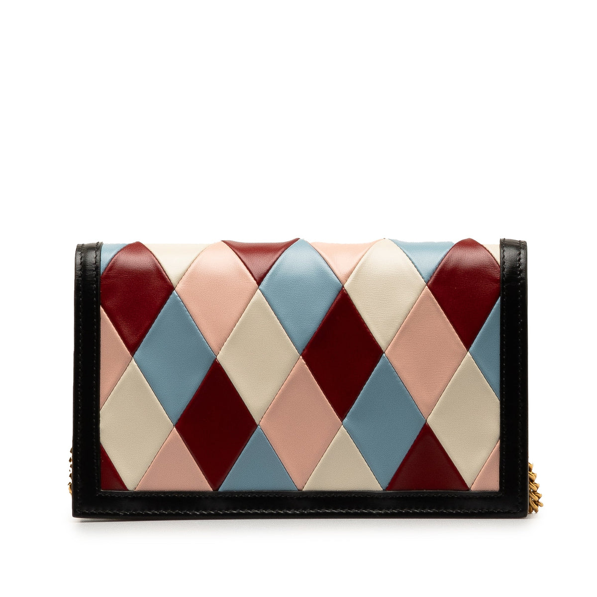 GUCCI Lovelight Bamboo Wallet on Chain Crossbody Bag