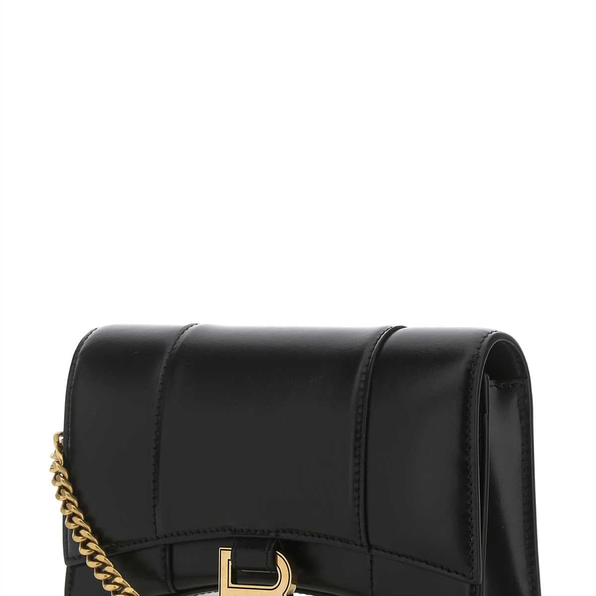 BALENCIAGA Mini Hourglass Clutch for Women