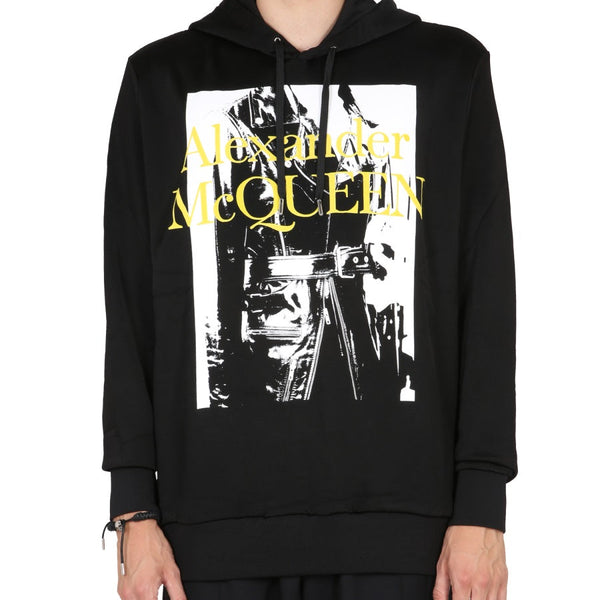 Alexander Mcqueen Men Sweatshirt With Atelier Print