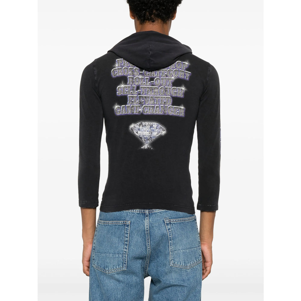 Balenciaga Black T-Shirts & Vests - T-Shirts Men