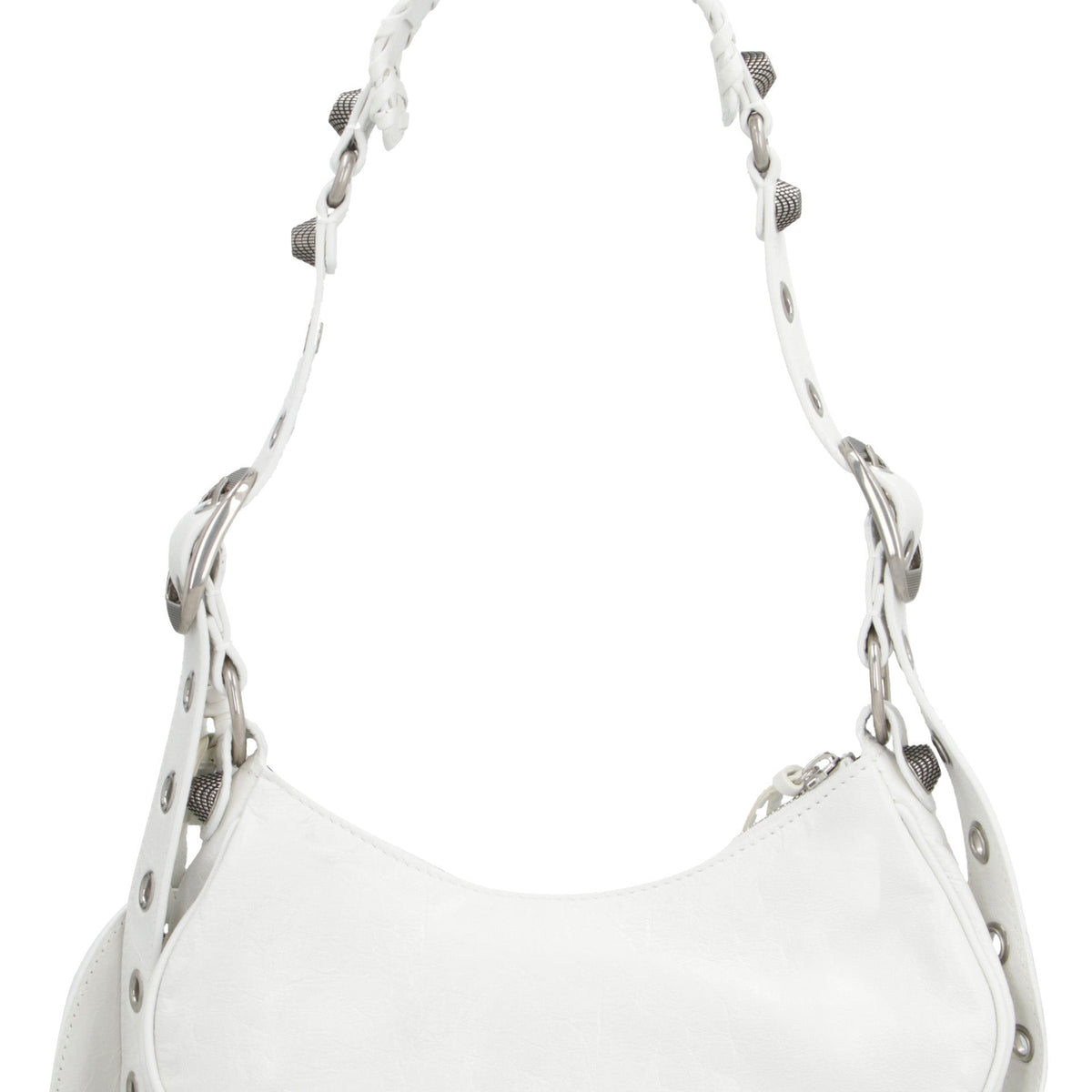 BALENCIAGA Mini Leather Shoulder Handbag