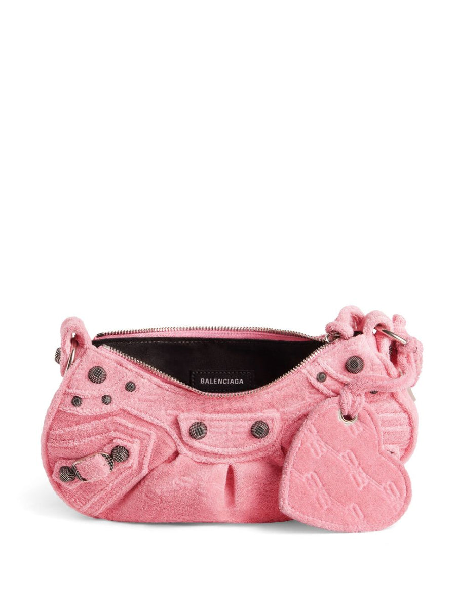 BALENCIAGA Mini Leather Shoulder Handbag