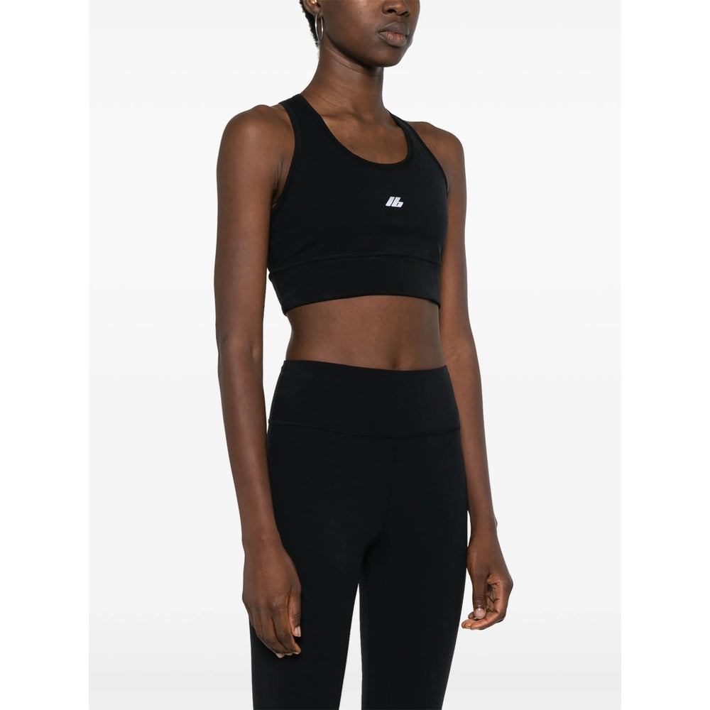Balenciaga Black Performance Tops - Compression Tops Women