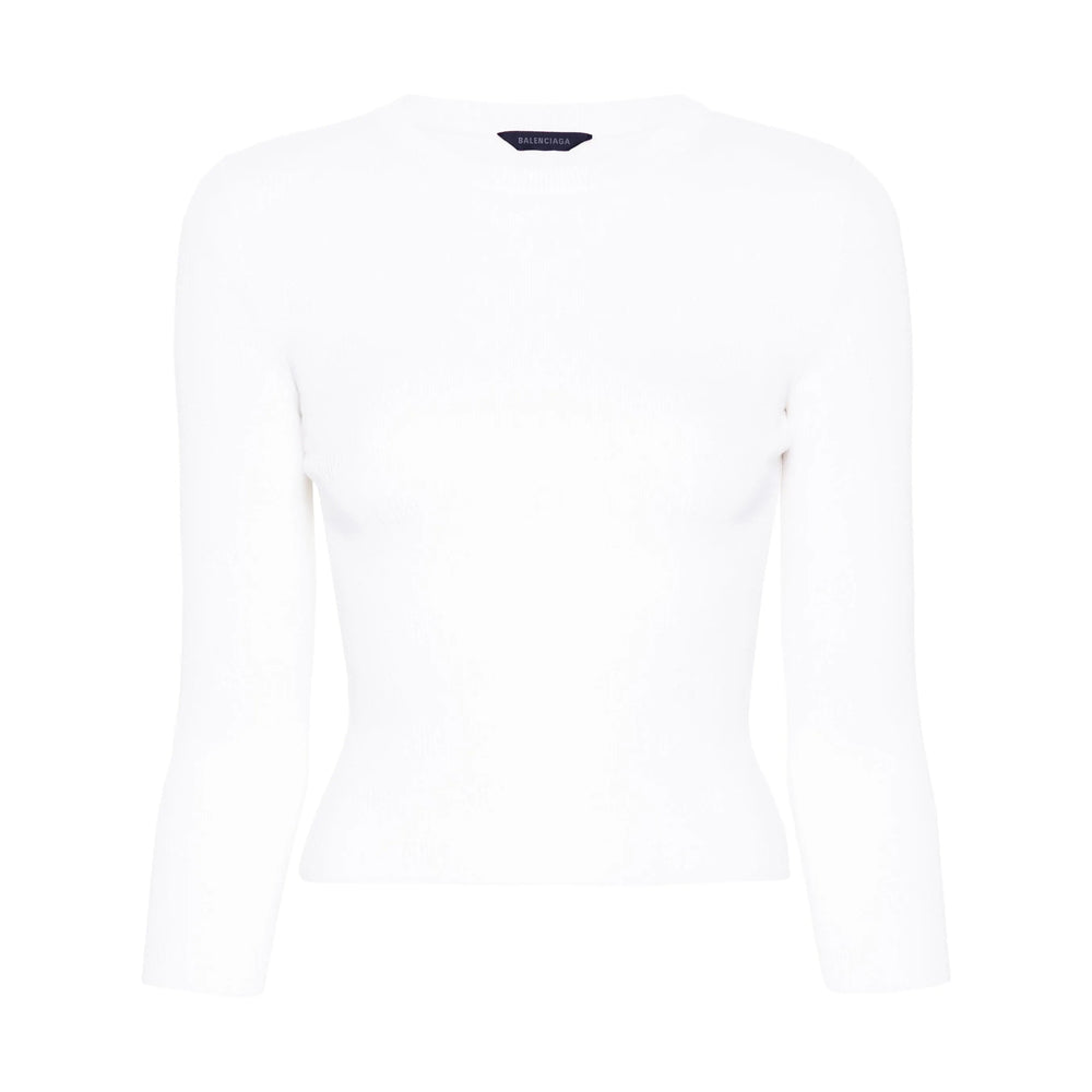Balenciaga White Knitwear - Jumpers Women