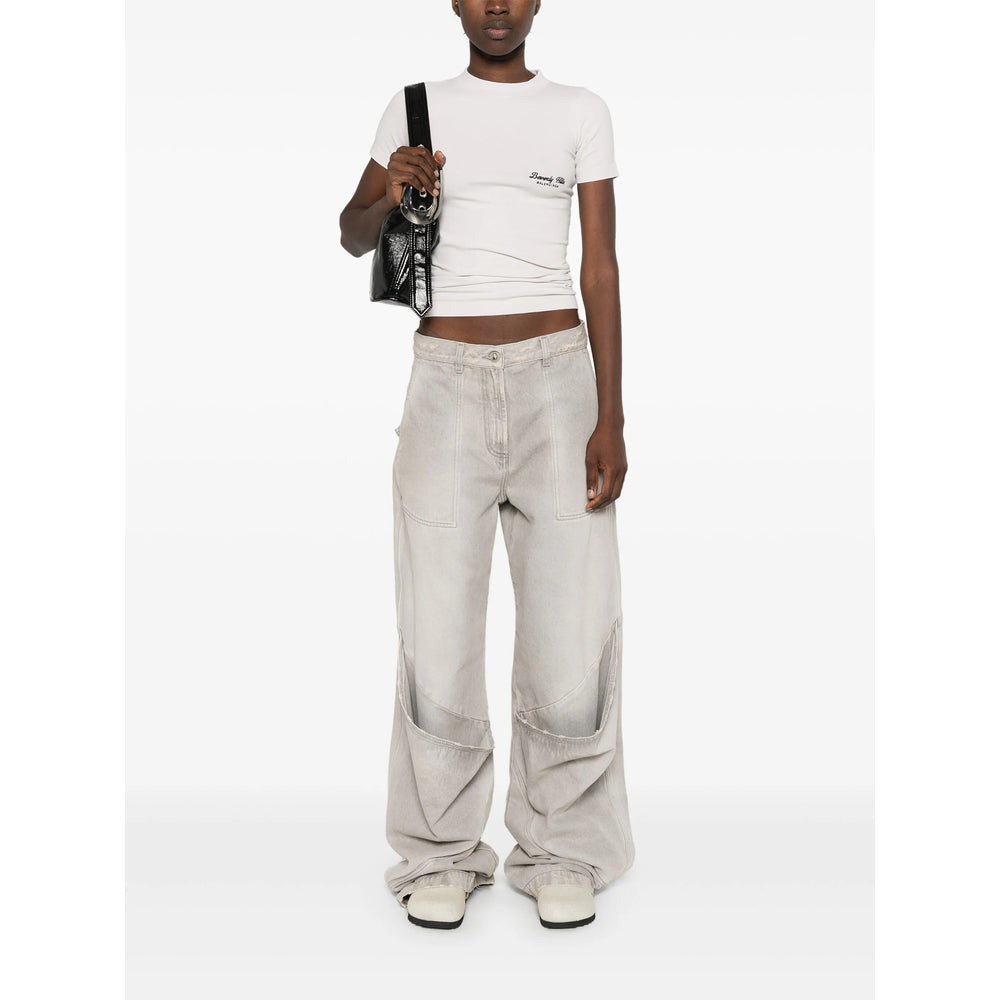 Balenciaga Neutrals Tops - T-Shirts & Jerseys Women