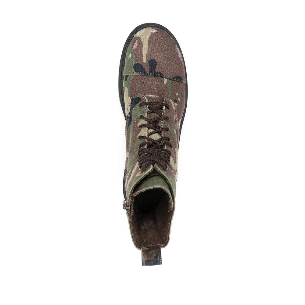 Balenciaga Green Boots Men