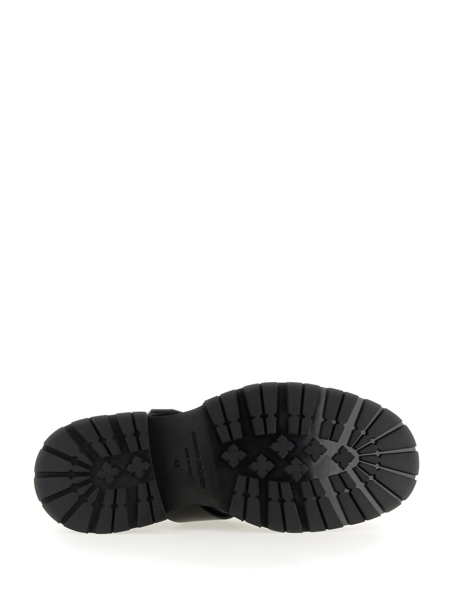 Alexander Mcqueen Men Studded Derby Loafer