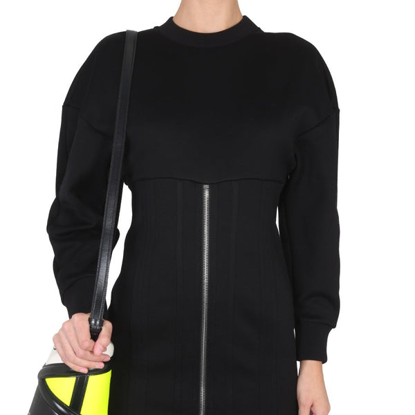 Alexander Mcqueen Women Mini Dress With Cocoon Sleeves