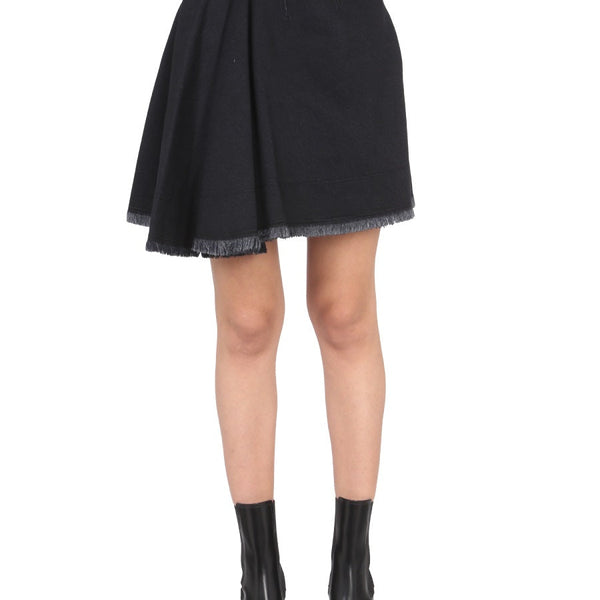Alexander Mcqueen Women Asymmetrical Mini Skirt