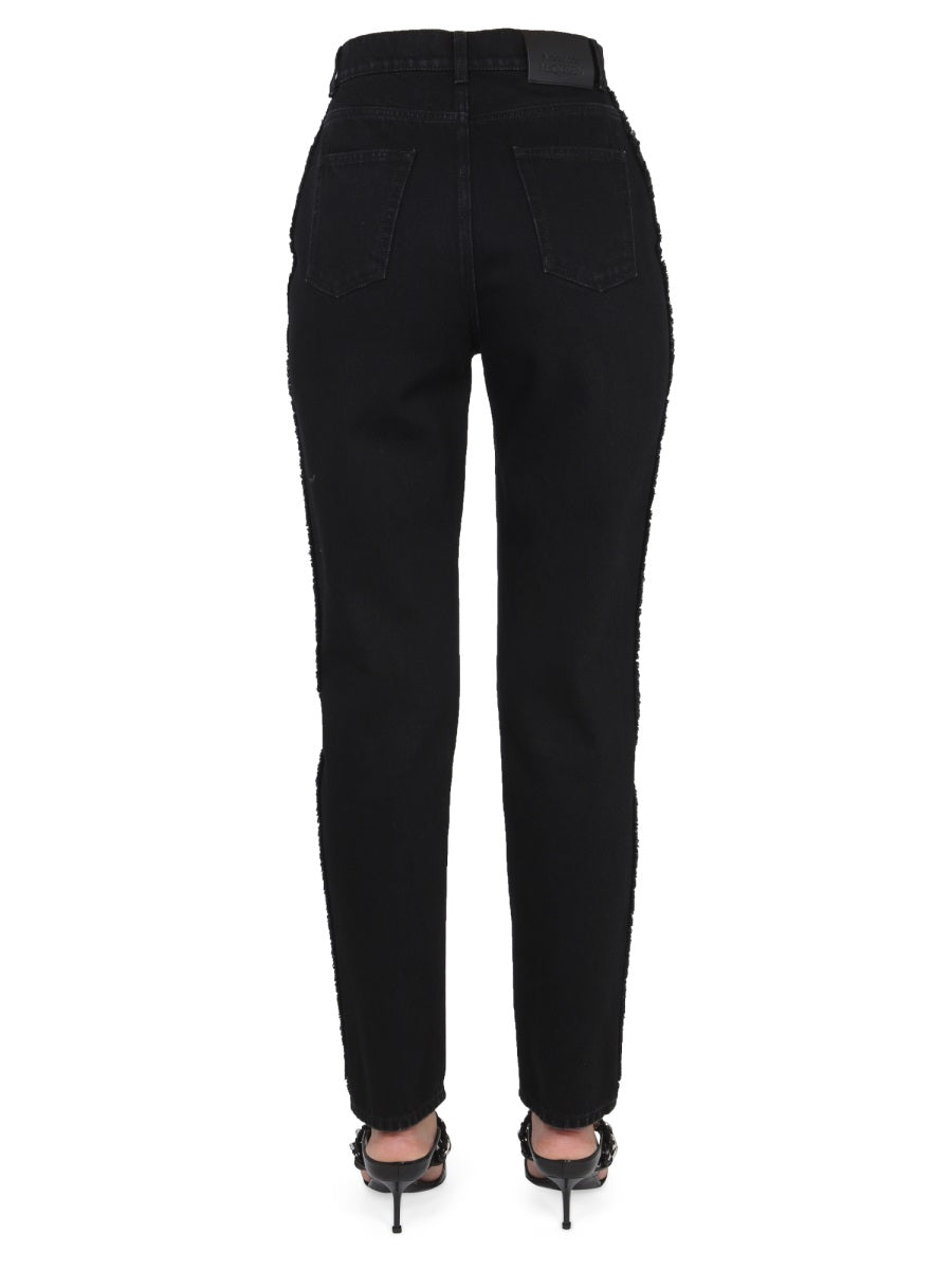 Alexander Mcqueen Women Boyfriend Jeans