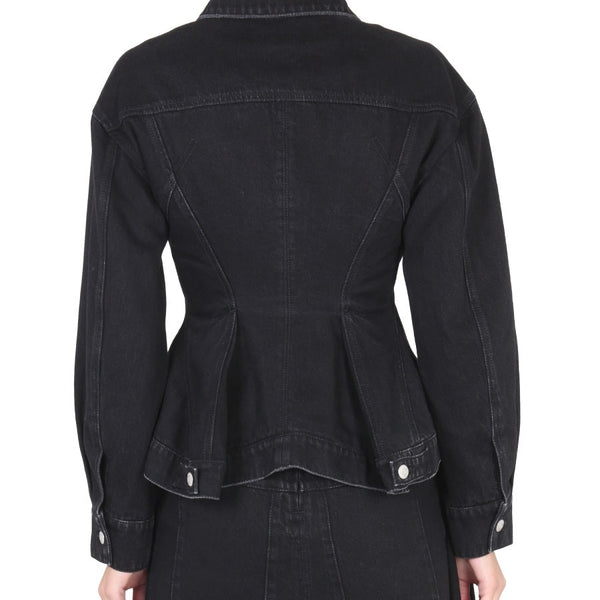 Alexander Mcqueen Women Hybrid Denim Jacket