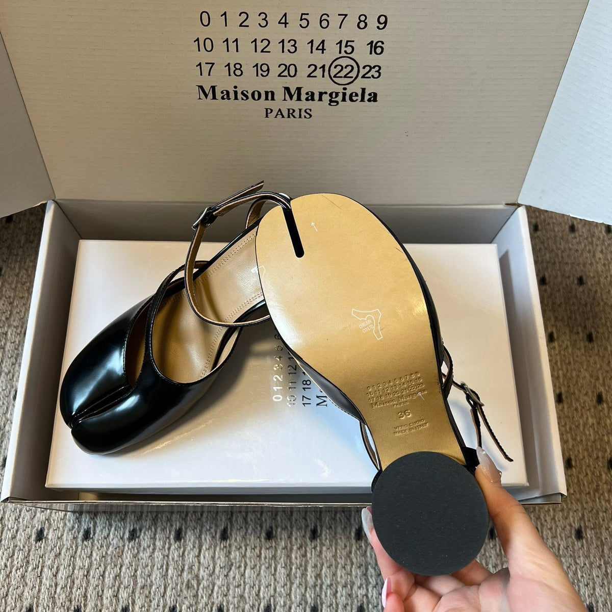 MAISON M TABI PUMPS