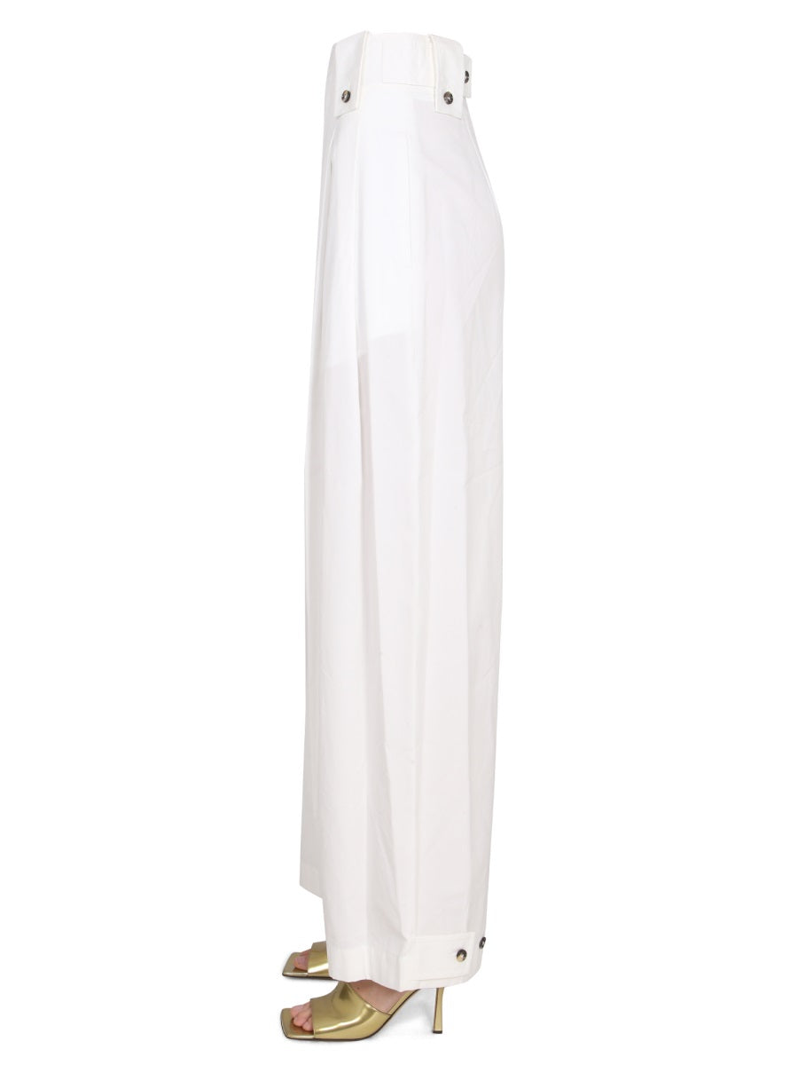 Bottega Veneta Women Wide Leg Pants