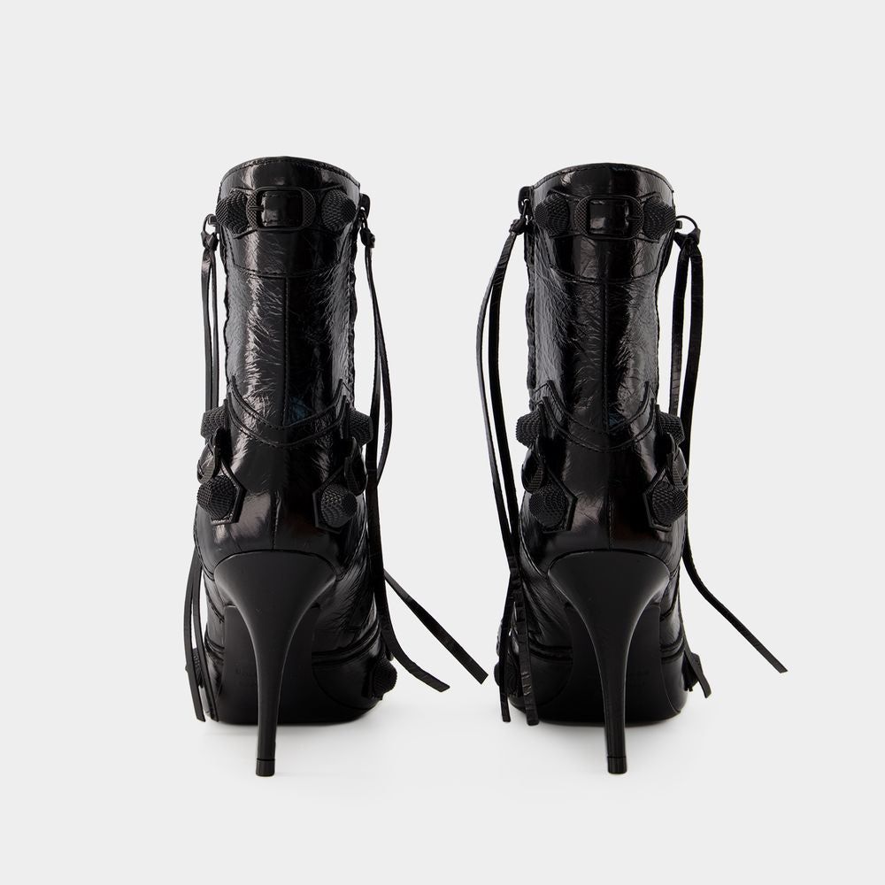 BALENCIAGA Bold Statement Ankle Booties