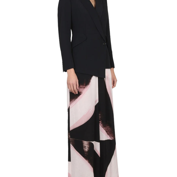 Alexander Mcqueen Women Brushstroke Graphic Pants
