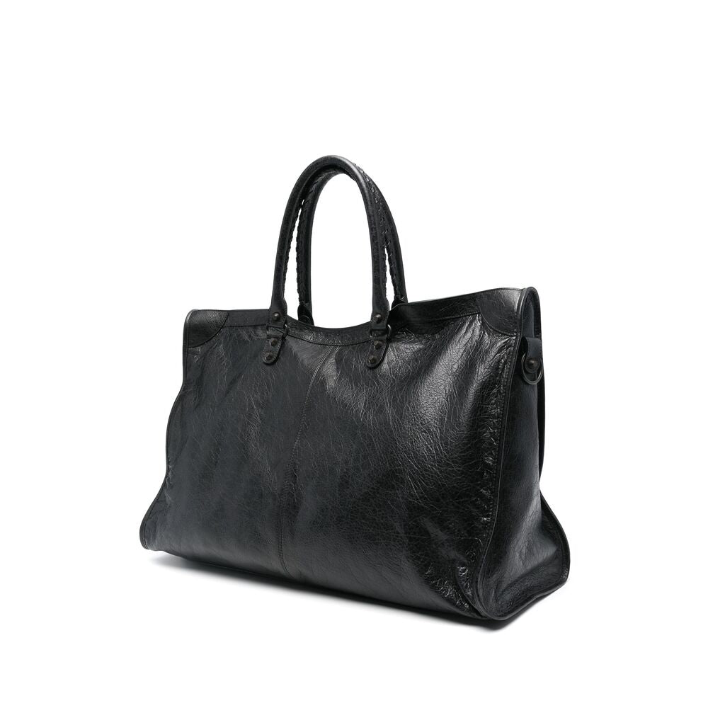 Balenciaga Black Luggage & Holdalls Men