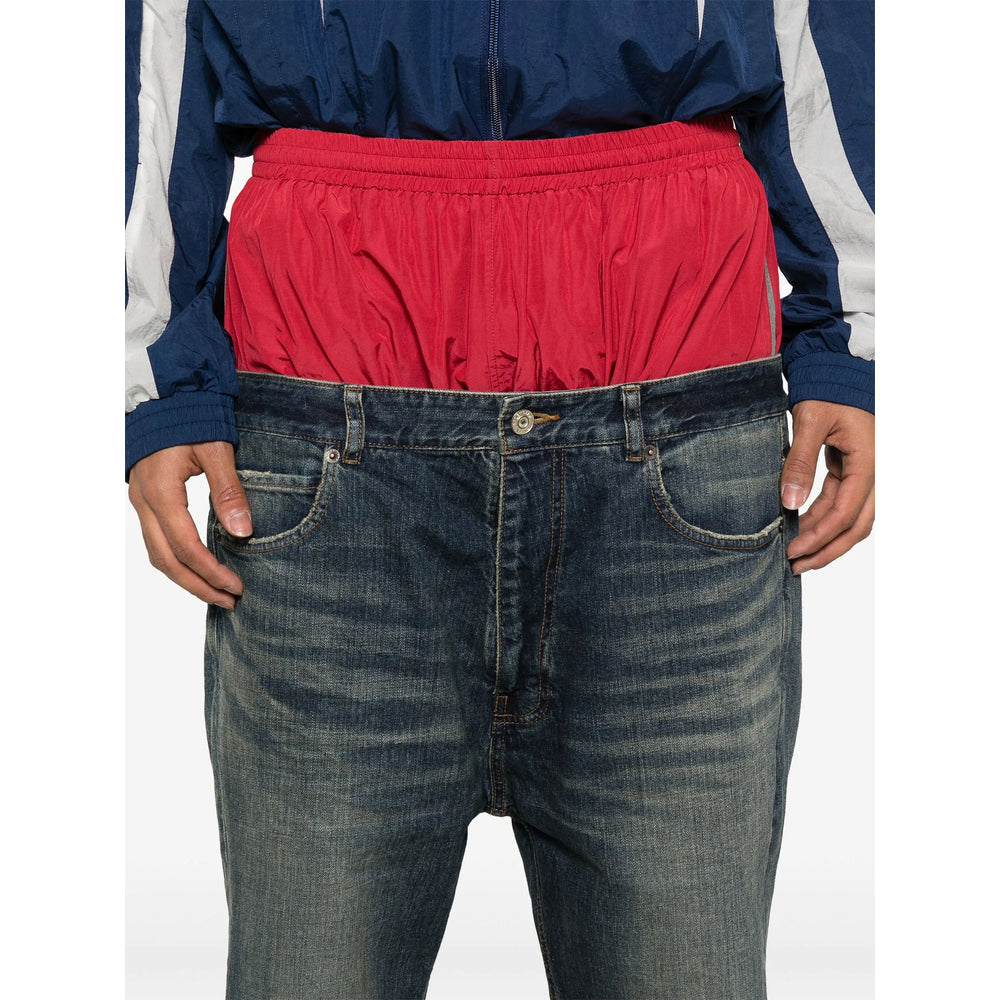 Balenciaga Blue Denim - Bootcut Jeans Men