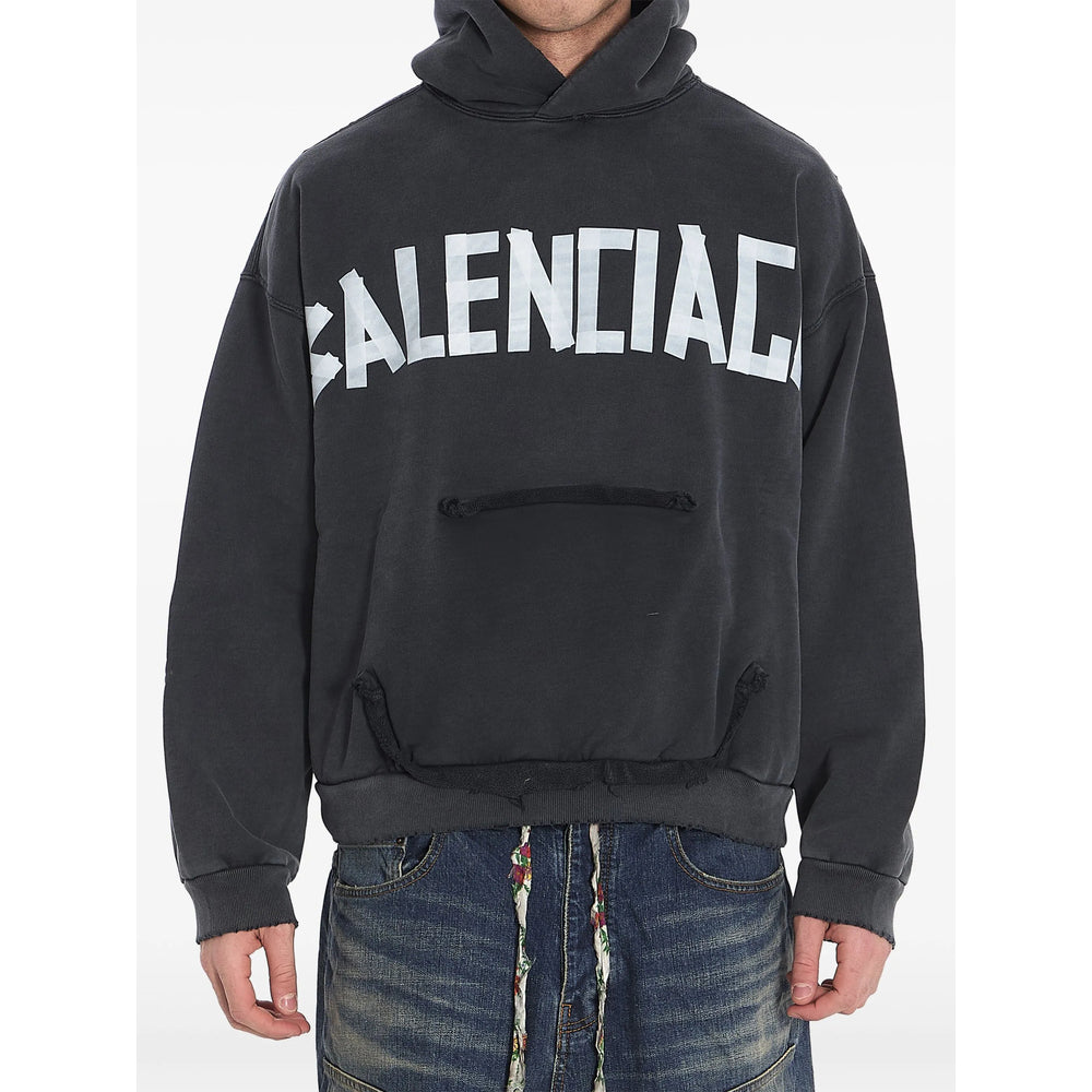 Balenciaga Black Sweaters & Knitwear - Hoodies Men