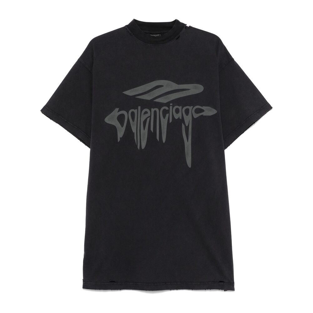 Balenciaga Black T-Shirts & Vests - T-Shirts Men