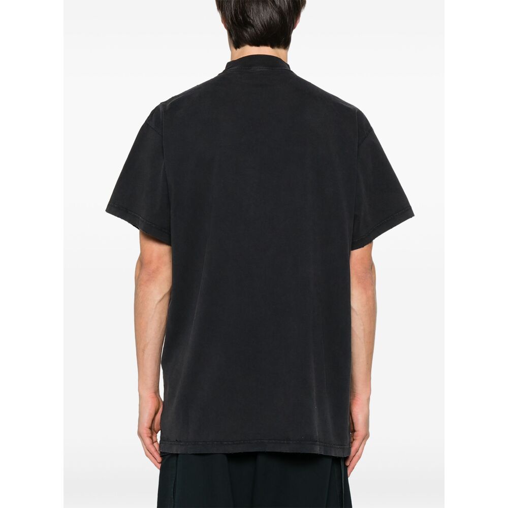 Balenciaga Black T-Shirts & Vests - T-Shirts Men
