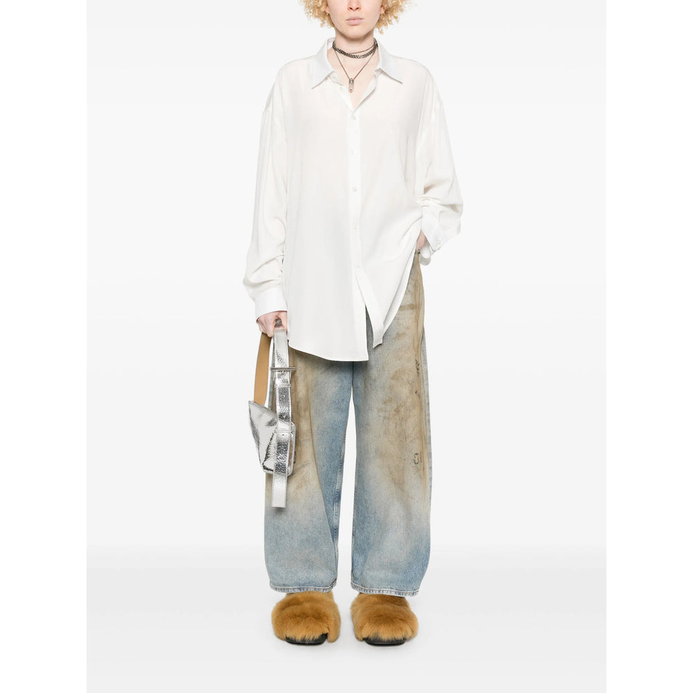 Balenciaga White Tops - Shirts Women