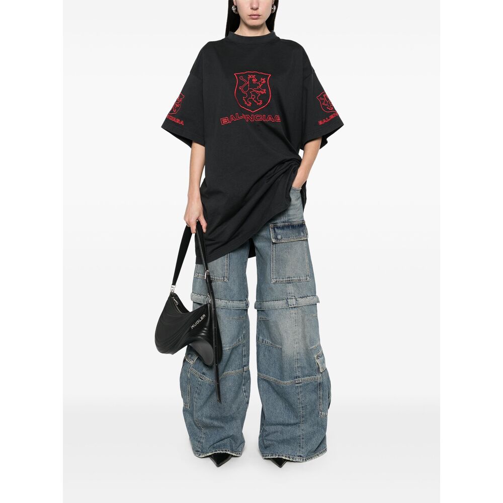 Balenciaga Blue Denim - Wide-Leg Jeans Men