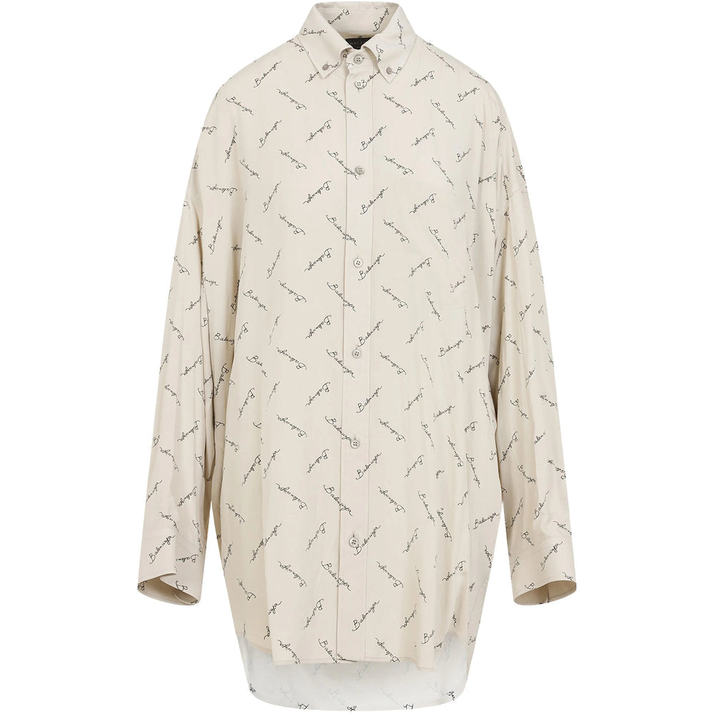 Balenciaga Neutrals Tops - Shirts Women