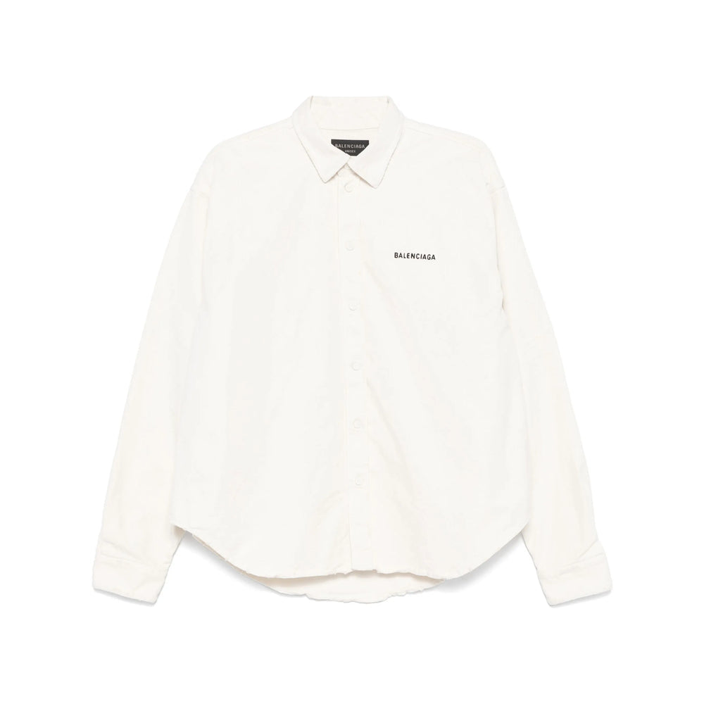 Balenciaga White Jackets - Shirt Jackets Men