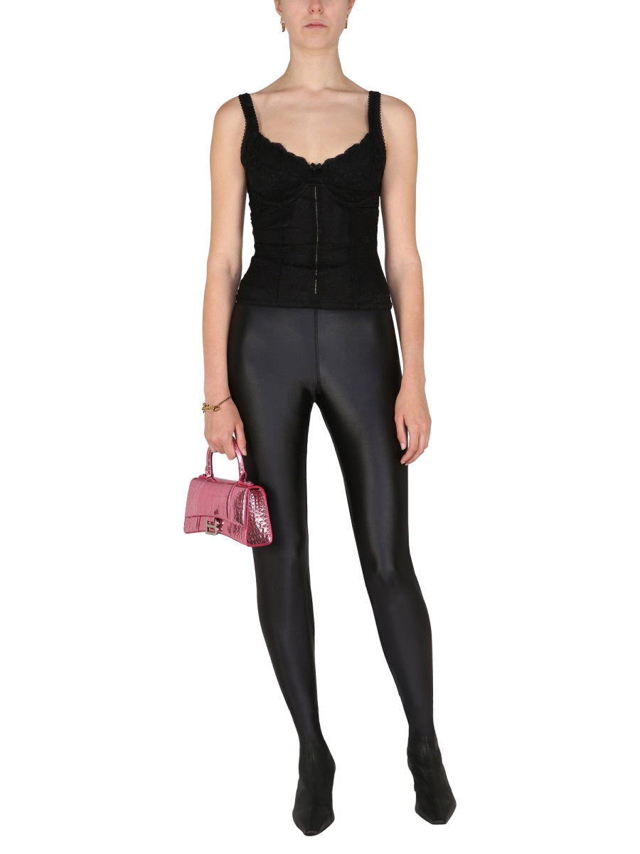 BALENCIAGA Fitted Lace Top