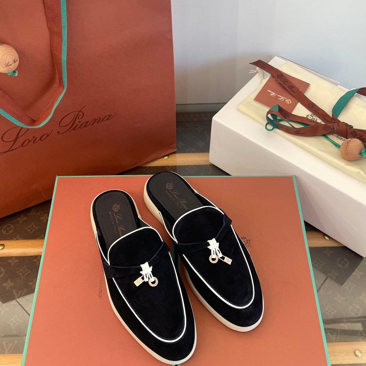 LORO P SUMMER CHARMS MULES