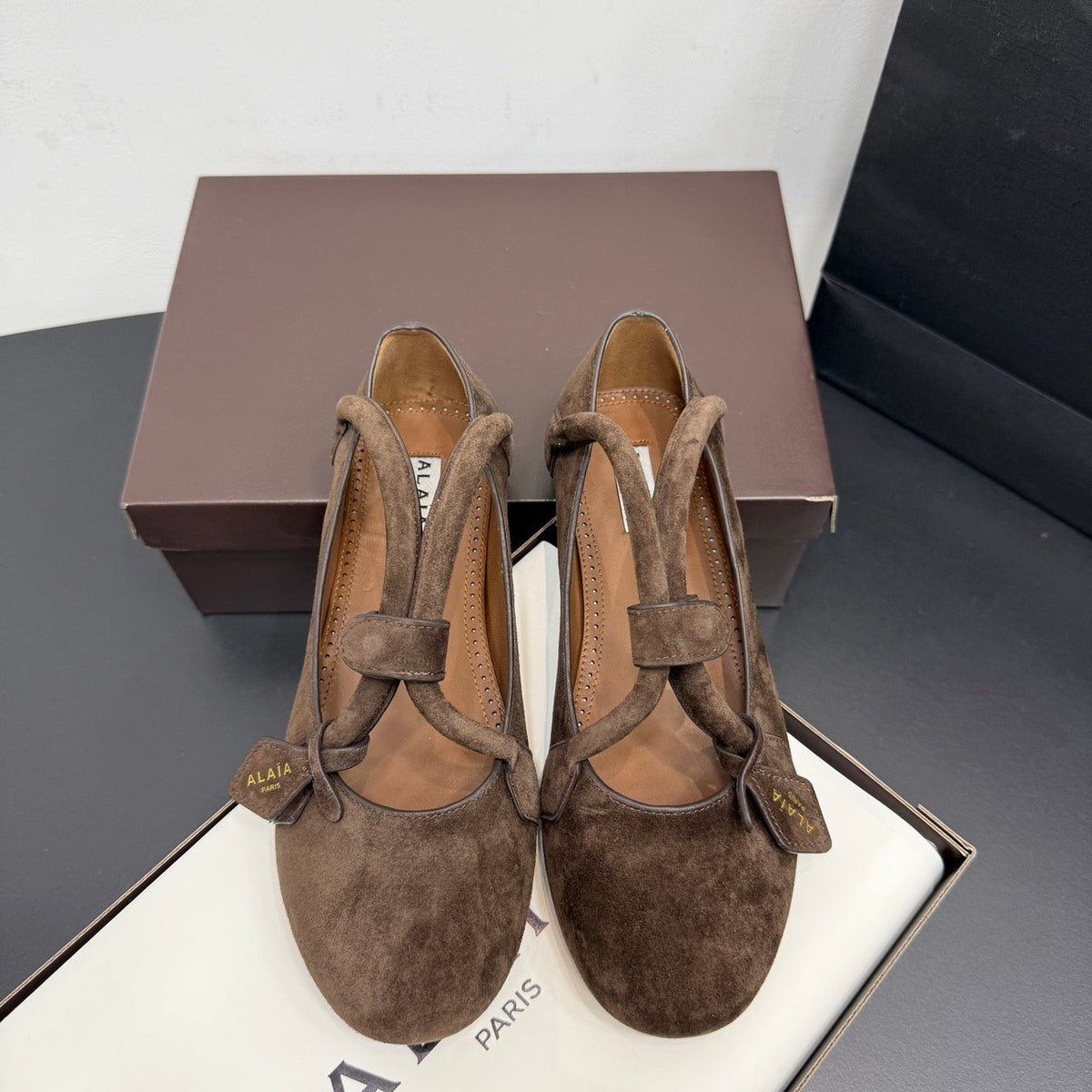 ALAIA BALLET FLATS