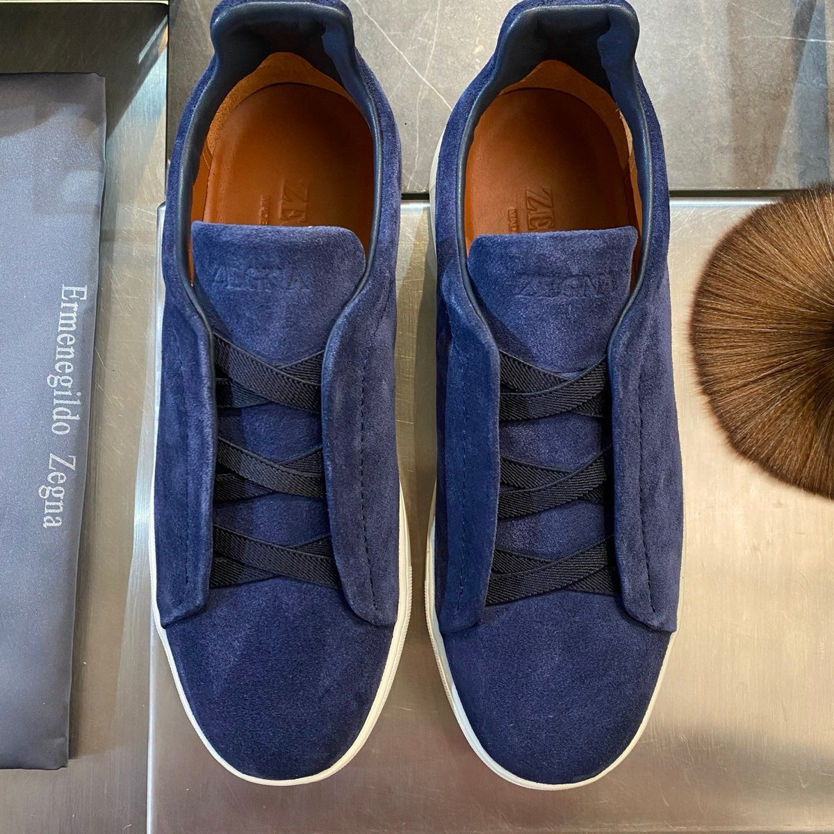 ZEGN TRIPLE STITCH SNEAKER