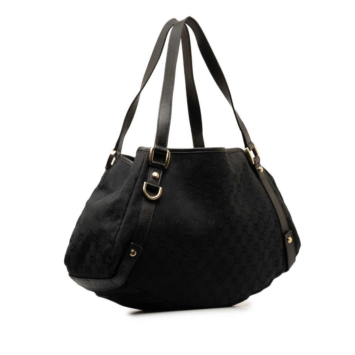 GUCCI GG Canvas D Ring Pelham Shoulder Bag