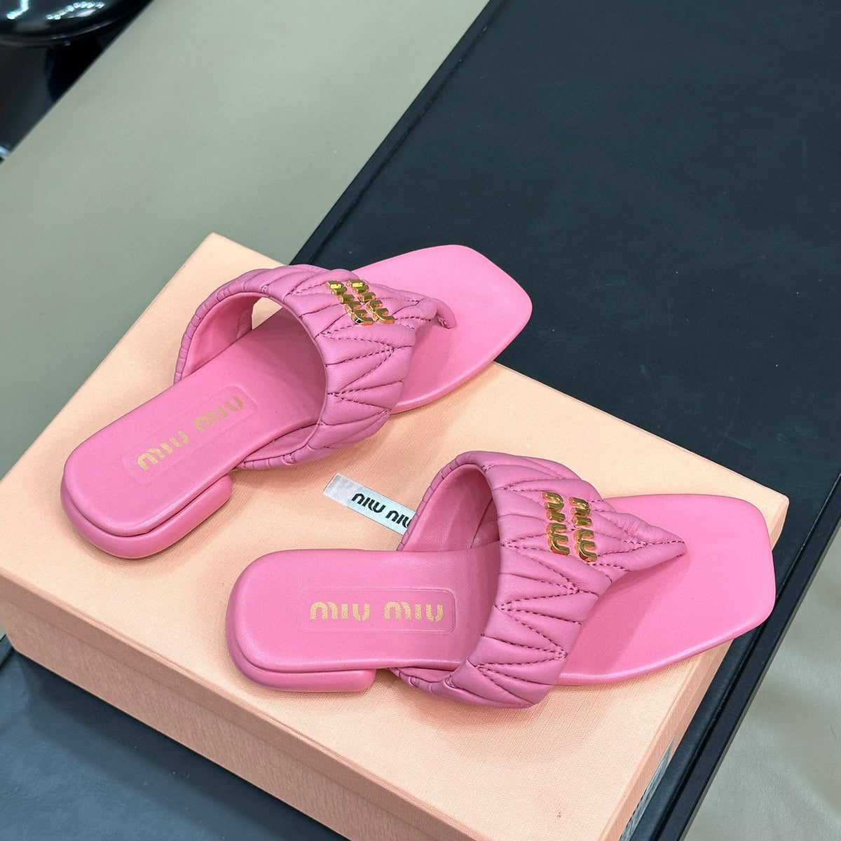 MIU M SANDALS