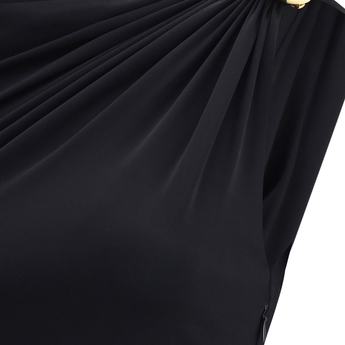 Bottega Veneta Women Draped Jersey Dress