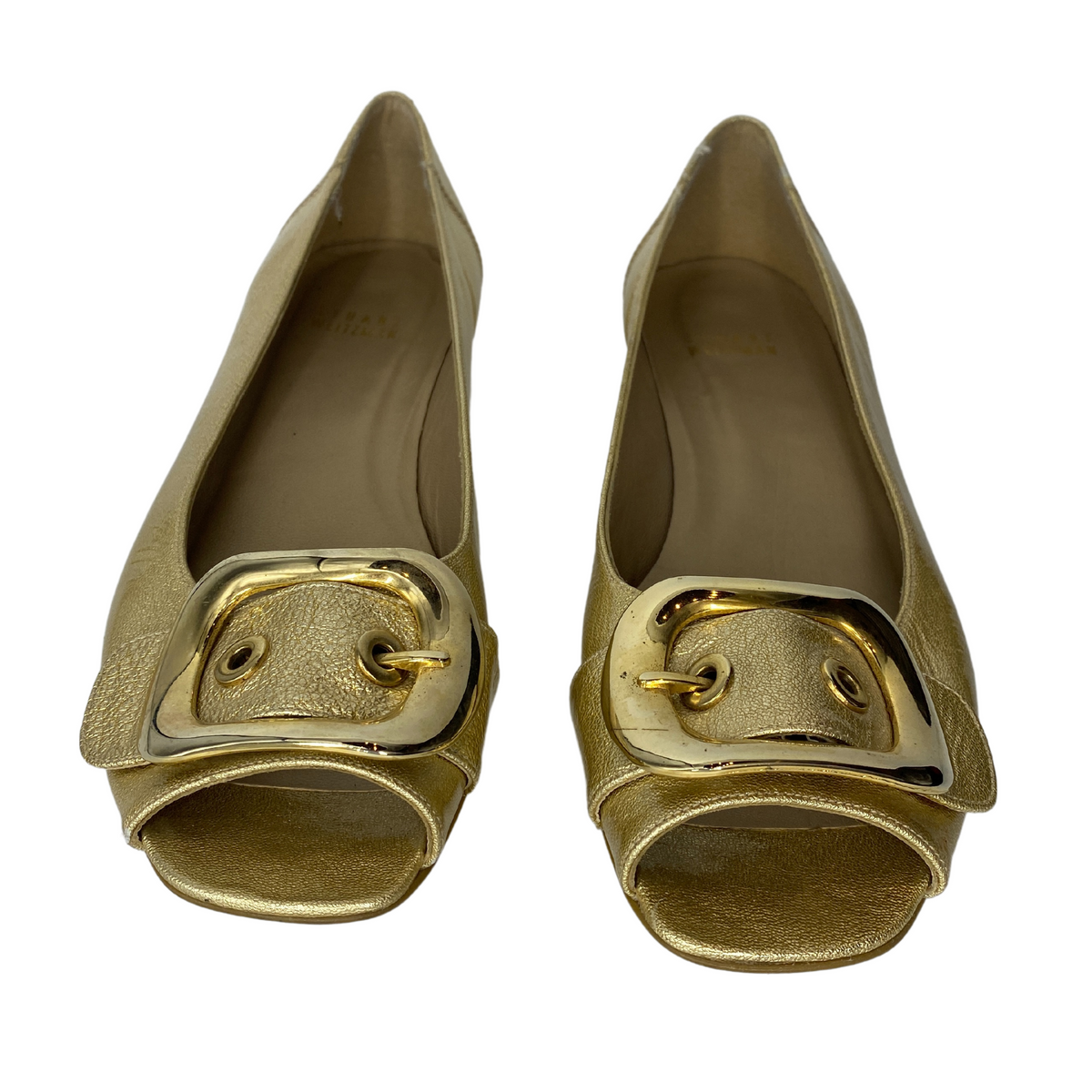 Stuart Weitzman Leather Flats |US8|