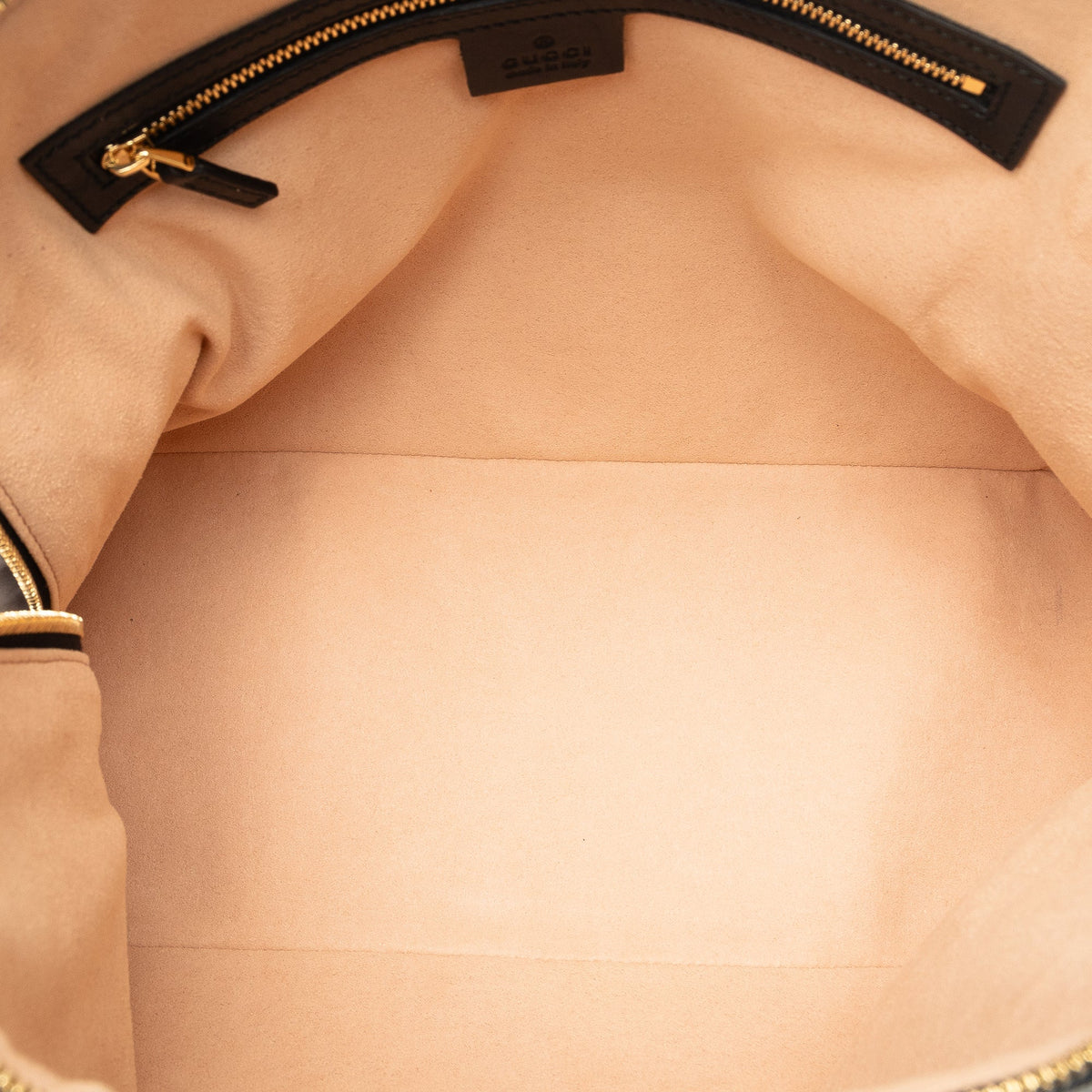 GUCCI Medium Web Ophidia Suede Satchel