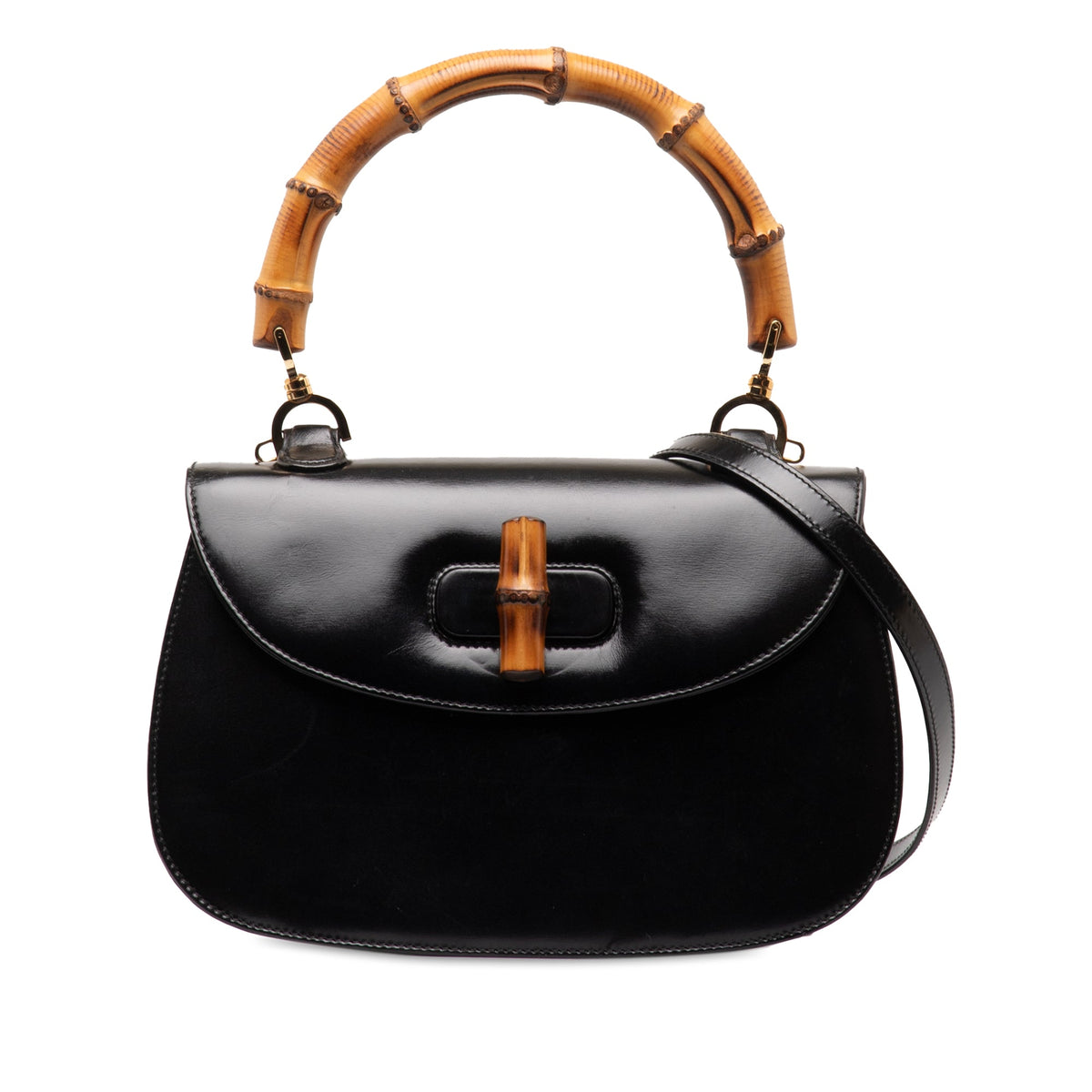GUCCI Bamboo Night Satchel